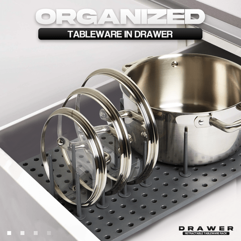 kitchen drawer organizer | drawer organizer | pull out cabinet organizer | deep drawer organizer