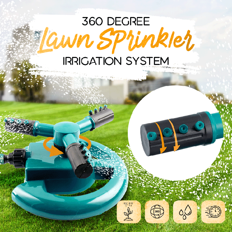 360 Degree Lawn Sprinkler Irrigation System